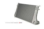 AMS Performance 2015+ VW Golf R MK7 Front Mount Intercooler Upgrade w/Cast End Tanks; 2015-2021