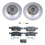 Power Stop 2018 Mercedes-Benz GLE350 Front Euro-Stop Brake Kit; 2018-2018