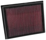 K&N Replacement Panel Air Filter Fiat 96-07 Palio/96-06 Siena/99-06 Strada/ 07-14 Renault Laguna III