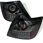 Spyder Scion TC LED Tail Lights - Smoke - (ALT-YD-TSTC04-LED-SM); 2005-2010