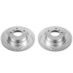 Power Stop 14-16 BMW 228i Rear Evolution Drilled & Slotted Rotors - Pair; 2014-2016