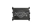 CSF 16-19 Jeep Grand Cherokee 3.0L OEM Plastic Radiator; 2016-2019