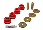 Energy Suspension 70-78 Nissan 240Z/260Z/280Z Red Differential Carrier (Mustache Bar) Bushings; 1970-1978