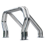 Go Rhino 88-98 Chevy/GMC C /K Series RHINO! Bed Bar Complete Kit w/Main Bar + Kickers; 1988-1998