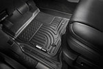 Husky Liners 19-23 Mercedes-Benz Sprinter 2500/3500 WeatherBeater Front Row Black Floor Liners