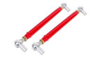 BMR 79-98 Fox Mustang Chrome Moly Lower Control Arms w/ Double Adj. Rod Ends - Red; 1979-1998