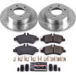 Power Stop 07-09 Dodge Sprinter 2500 Rear Z23 Evolution Sport Brake Kit; 2007-2009