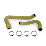 Mishimoto 07-11 Jeep Wrangler 6cyl Silicone Hose Kit Olive Drab; 2007-2011