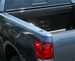 Putco 07-13 Toyota Tundra - Short Bed - 6.5ft Bed Stainless Steel Skins (Holes); 2007-2013