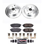 Power Stop 06-07 Subaru B9 Tribeca Rear Z23 Evolution Sport Brake Kit; 2006-2007