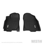 Westin 2013-2018 Toyota RAV4 Wade Sure-Fit Floor Liners Front - Black; 2013-2018