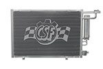 CSF 14-18 Ford Fiesta 1.6L A/C Condenser; 2014-2018