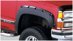 Bushwacker 88-99 Chevy C1500 Pocket Style Flares 2pc - Black; 1988-1999