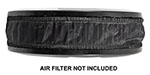 K&N Air Filter Wrap Black Round for Harley Davidson 91-97 Sportster/Glide/Softail/Fat Boy/Low Rider