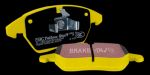 EBC 19-22 Mercedes-Benz GLC300 (Coupe C253) 4Matic 2.0T Yellowstuff Front Brake Pads; 2019-2022