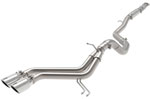 aFe Takeda 2-1/2in to 3in SS-304 Cat-Back Exhaust w/ Polished Tips 13-17 Hyundai Veloster L4-1.6L; 2013-2017