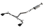 Borla 22-23 Subaru BRZ/Toyota GR86 2.4L RWD AT/MT S-Type Catback Exhaust - Black Chrome Tips; 2022-2023