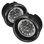 Spyder Dodge Dakota LED Fog Lights - Clear - (FL-LED-JGC05-C)