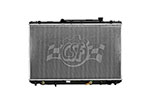 CSF 92-96 Toyota Camry 2.2L OEM Plastic Radiator; 1992-1996