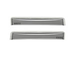 WeatherTech 2015+ Chrysler 200 Rear Side Window Deflectors - Light Smoke