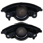 Power Stop 94-97 GMC Yukon Front Black Caliper w/o Bracket (Pair); 1994-1997