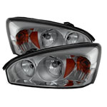 Xtune Chevy Malibu 04-08 Crystal Headlights Smoked HD-JH-CMA04-AM-SM; 2004-2008