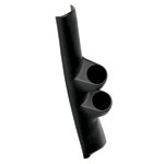 Autometer 94-97 Dodge Ram Black Dual Pillar; 1994-1997