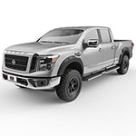 EGR 2017 Nissan Titan Bolt-On Look Fender Flares - Set; 2017-2017