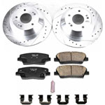 Power Stop 15-19 Kia Sorento Rear Z23 Evolution Sport Brake Kit; 2015-2019