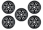 Ford Racing 21-24 Bronco 17in x 8.5in Matte Black Wheel Kit