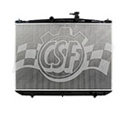 CSF 17-19 Toyota Highlander 3.5L OEM Plastic Radiator