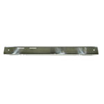 Rugged Ridge 76-86 Jeep CJ Stainless Steel Front Bumper Overlay; 1976-1986