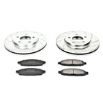 Power Stop 04-08 Chrysler Pacifica Front Z23 Evolution Sport Brake Kit; 2004-2008