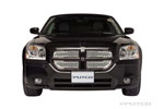 Putco 06-07 Dodge Magnum Main Grille Punch Stainless Steel Grilles; 2006-2007