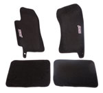 NRG Floor Mats - 04-07 Subaru WRX STI (STi Logo) - 4pc.; 2004-2004