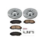 Power Stop 99-04 Acura RL Front Autospecialty Brake Kit; 1999-2004