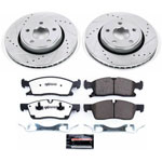 Power Stop 11-19 Dodge Durango Front Z36 Truck & Tow Brake Kit; 2011-2019