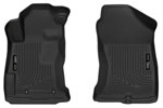 Husky Liners 2018 Subaru Crosstrek Black Front Floor Liners; 2018-2022