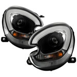 Spyder Mini Countryman 11-16 V2 Xenon/HID Only Proj Headlights - Black PRO-YD-MCO11HID-BK; 2011-2016