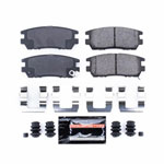 Power Stop 92-00 Mitsubishi Montero Rear Z23 Evolution Sport Brake Pads w/Hardware