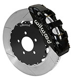 Wilwood AERO6 Front Big Brake Kit 14.00in Black 03-11 Crown Victoria; 2003-2011