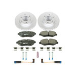 Power Stop 07-09 Dodge Sprinter 2500 Front Euro-Stop Brake Kit; 2007-2009