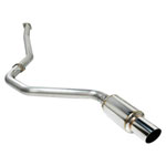 Remark 2015+ Subaru WRX/STI (VA) R1-Spec Single-Exit Cat-Back Exhaust w/ Stainless Steel Muffler; 2015-2021