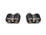 Akrapovic 2021+ BMW M3 (G80)/M4 (G82) Tail Pipe Set (Octagonal Carbon Design); 2021-2022