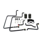 Mishimoto 15-16 Ford F-150 EcoBoost 3.5L Baffled Oil Catch Can Kit - Black; 2015-2016