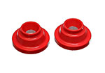 Energy Suspension 99-06 Volkswagen Golf IV/GTI/Jetta IV Red Rear Coil Spring Isolator Set; 1999-2006