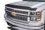 AVS 15-18 GMC Canyon Aeroskin II Textured Low Profile Hood Shield - Black; 2015-2018