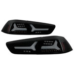 Spyder Mitsubishi Lancer/Evolution X 08-14 V2 LED Tail Lights - Black Smoke ALT-YD-ML08V2-SEQ-BSM; 2008-2014