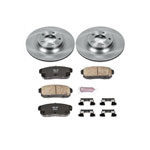 Power Stop 04-11 Mazda RX-8 Rear Autospecialty Brake Kit; 2004-2011