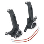 MaxTrac 03-08 Dodge RAM 2500/3500 2WD 3.5in Front Lift Spindles w/Extended DOT Compliant Brake Lines; 2003-2008